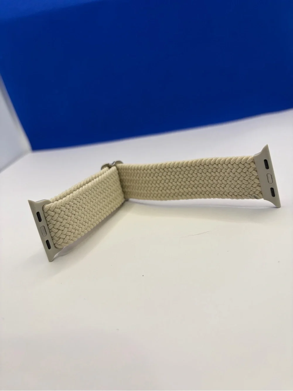 💜5/$15 Woven Nylon Apple Watch Band Beige Compatible with SE Series 2nd Gen 40mm